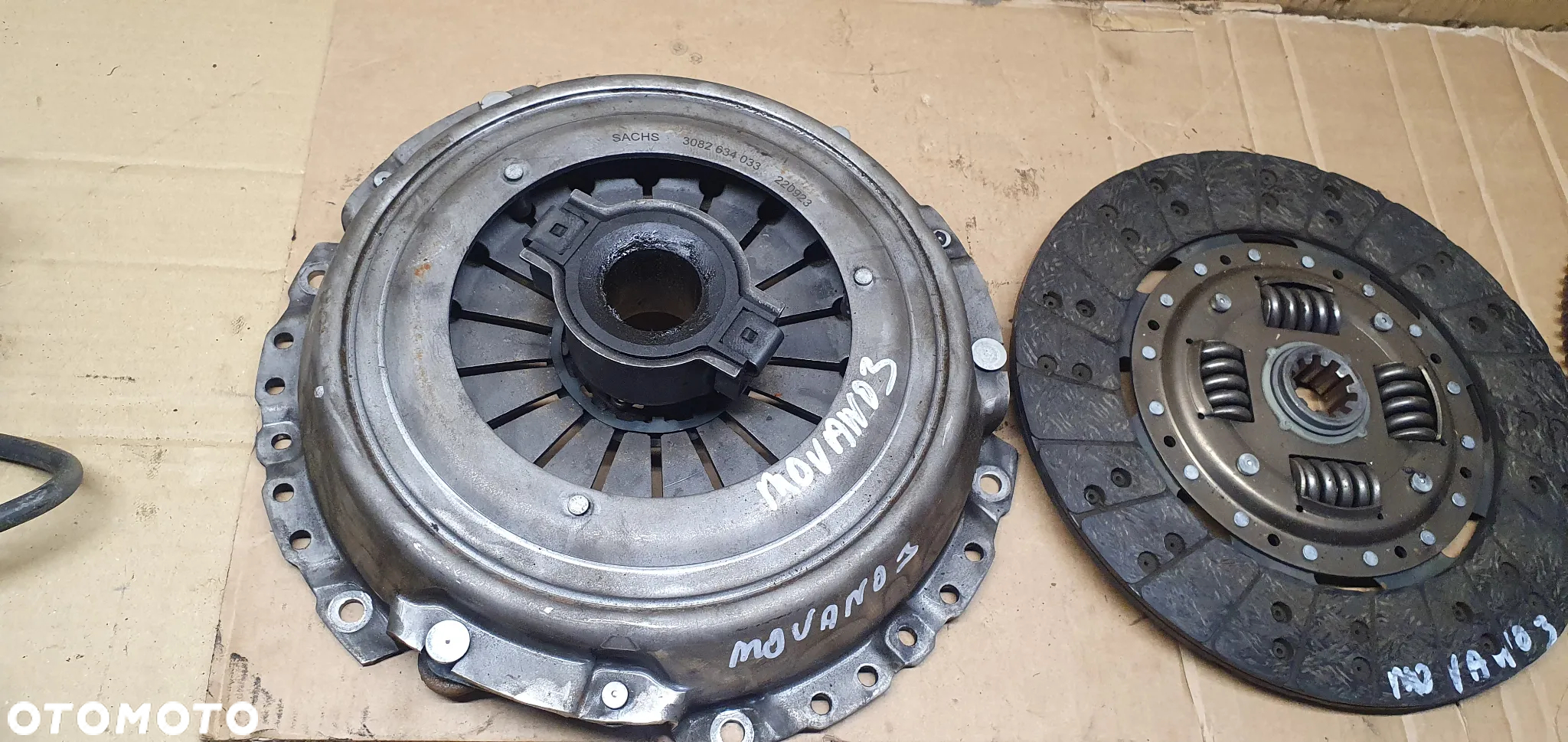 Sprzęgło tarcza docisk koło dwumas łożysko Sachs Opel Movano III 2.3 DCI RWD Tył Napęd - 5
