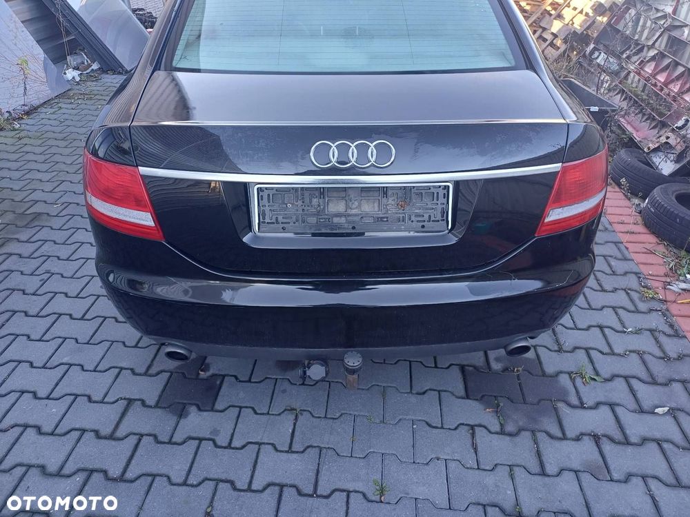 KOMPLETNY TYŁ KLAPA BAGAŻNIKA ZDERZAK TYŁ LAMPY AUDI A6 C6 SEDAN LY9B - 1