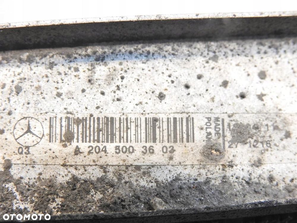 CHŁODNICA WODY AUTOMAT MERCEDES W212 2.2 CDI A2045003603 - 5