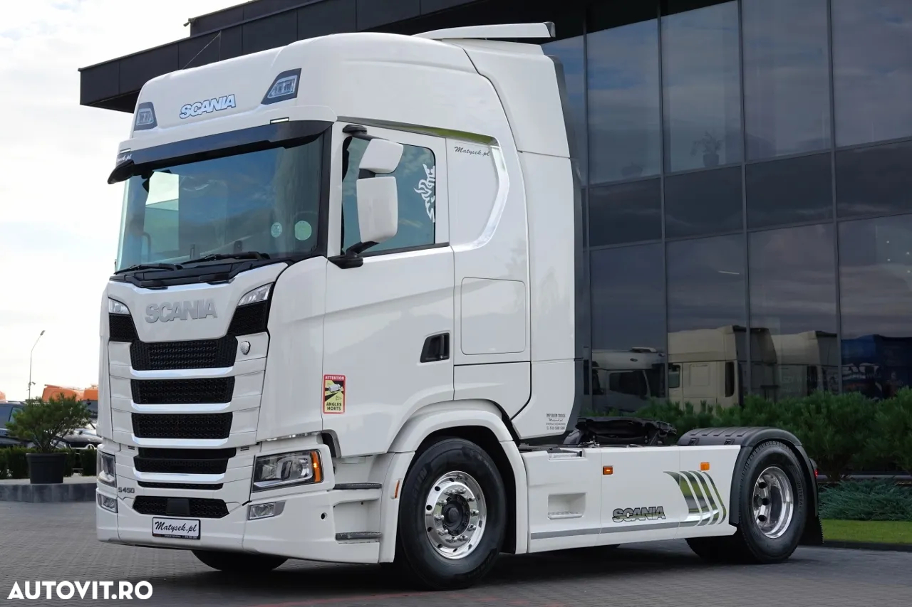 Scania S 450 / RETARDER / 2018 / NAVI / JANTE ALIE / ANVELOPE 100% / I-PARK COOL / IMPORTAT / DUPĂ CONTRACTUL DE SERVICE - 4