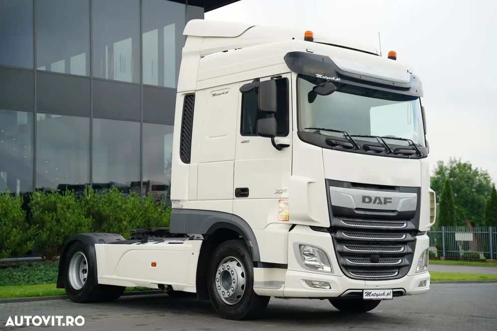 DAF XF 480 / CABINĂ SPATIALĂ / AER CONDIȚIONAT PARCARE / 2018 - 2