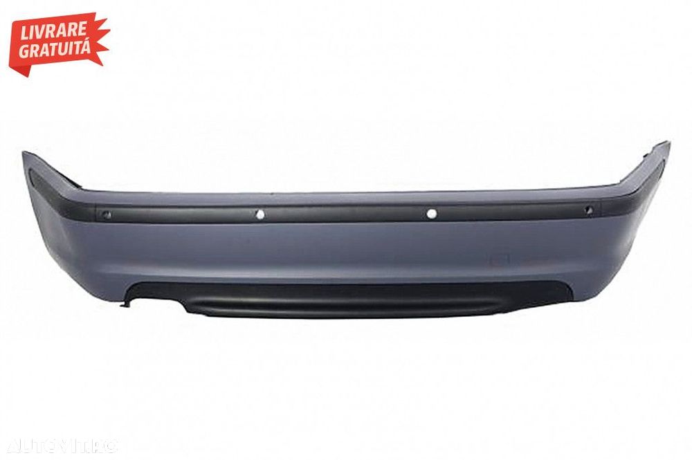 Bara Spate cu Toba Ornament Evacuare Fibra Carbon Mat BMW Seria 3 E46 - 3