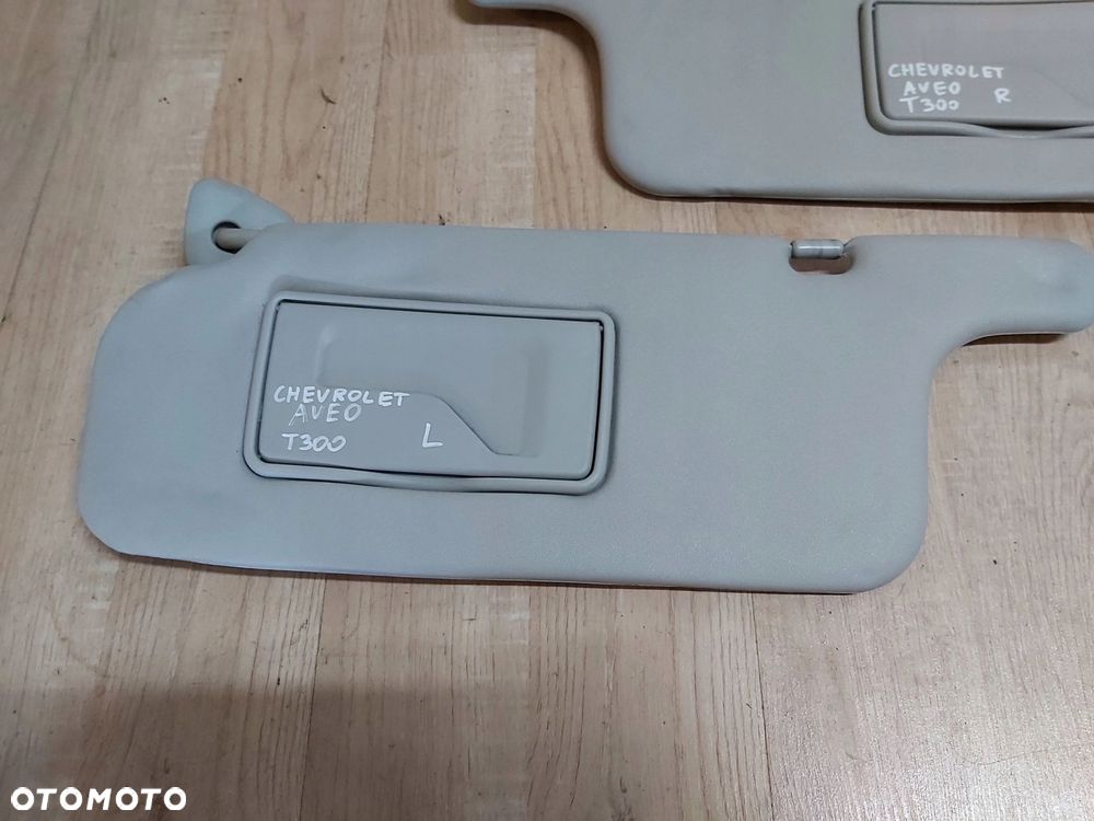 chevrolet aveo T300 osłona przeciwsłoneczna LEWA - 2