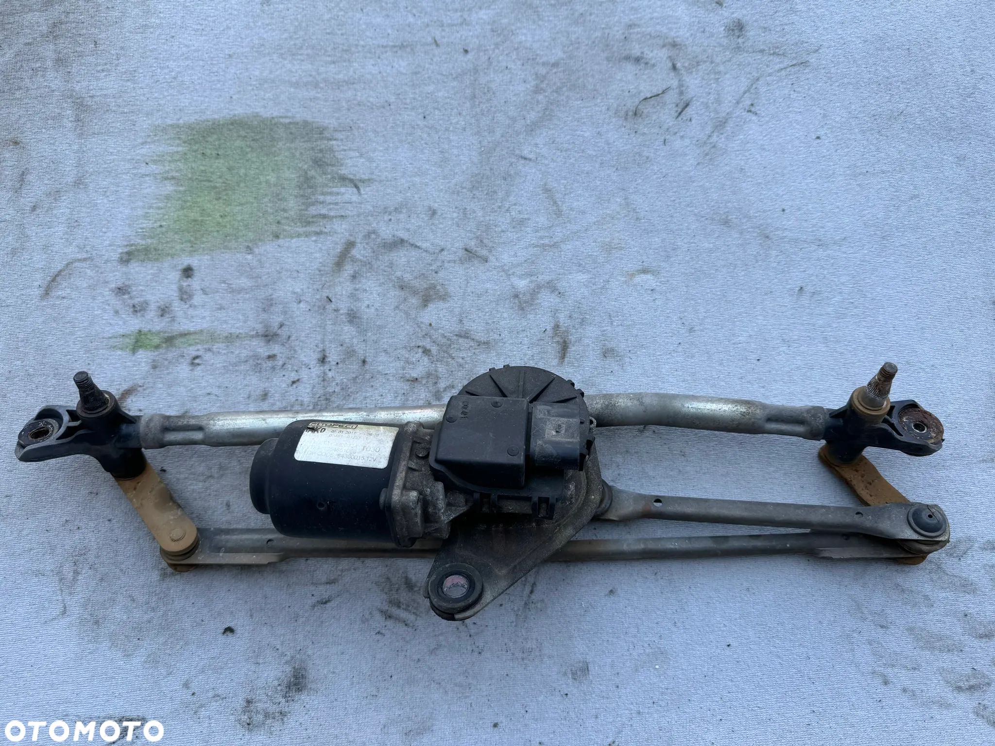 PEUGEOT BIPPER FIAT FIORINO CITROEN NEMO MECHANIZM WYCIERACZEK 1354851080 - 1