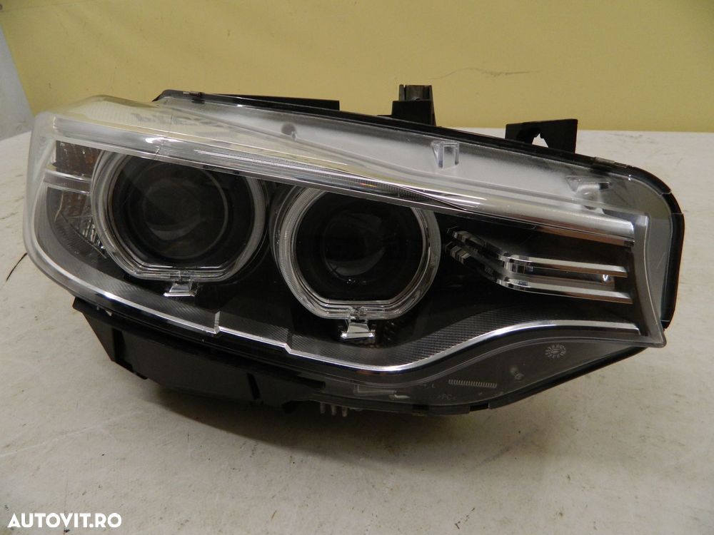 Far dreapta BMW Seria 4 F32/F33/F36 Bi-xenon 2013, 2014, 2015, 2016 cod origine A87410792-01 - 3