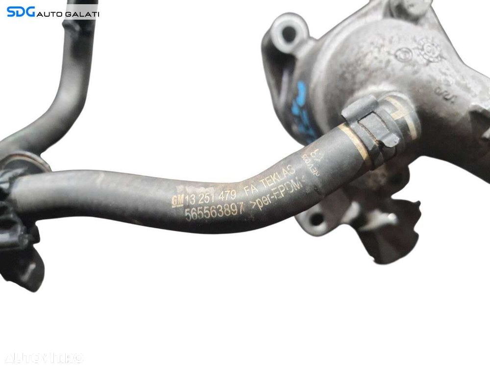 Corp Carcasa Termostat cu Furtun Opel Astra J 1.7 CDTI 2009 - 2015 Cod 13251479 565563897 [N2521] - 5