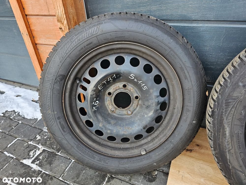 FELGI STALOWE OPONY ZIMOWE KOŁA OPEL ASTRA J K ZAFIRA C R 16 5x115 205/60/16 ! 2024 ROK ! - 2