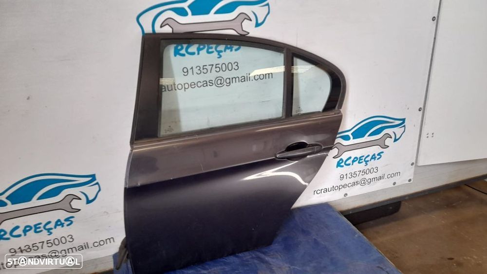 PORTA TRASEIRA TRÁS ESQUERDA BMW SERIE 3 E90 SEDAN CARRO FECHO ELEVADOR MOTOR PUXADOR VIDRO - 5