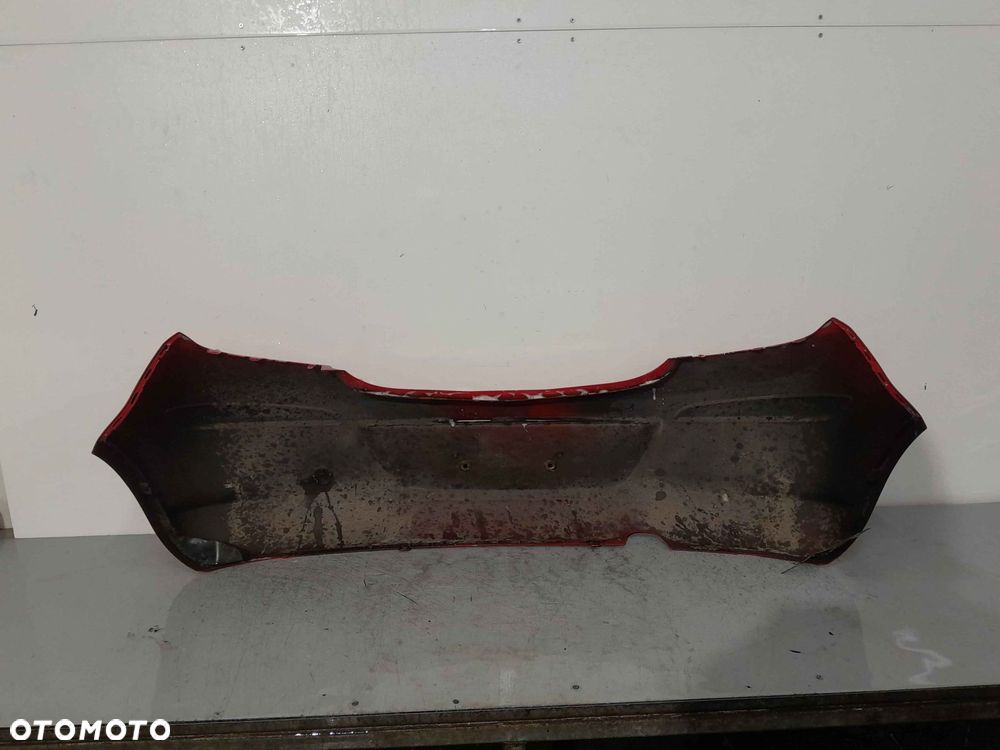 @ ZDERZAK TYŁ TYLNY DO OPEL CORSA D Z547 CZERWONY 3D 3 DRZWI HB - 5