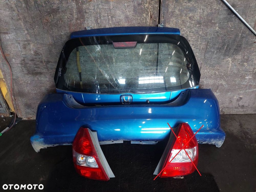 KOMPLETNY TYŁ HONDA JAZZ II LIFT B520P KLAPA BAGAŻNIKA ZDERZAK TYŁ LAMPA - 1