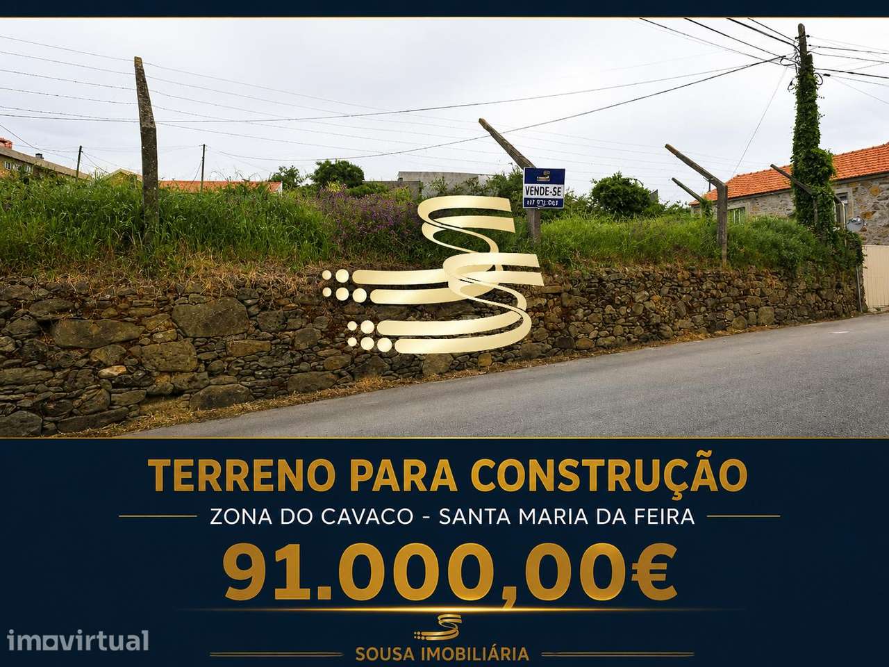 Terreno para Construção em Zona Residencial da Feira - Grande imagem: 5/5