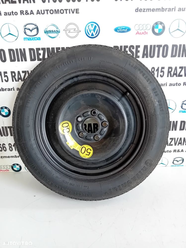 Roata Rezerva Slim Ford Mondeo MK4 S Max C Max R16 125/90R16 - 2