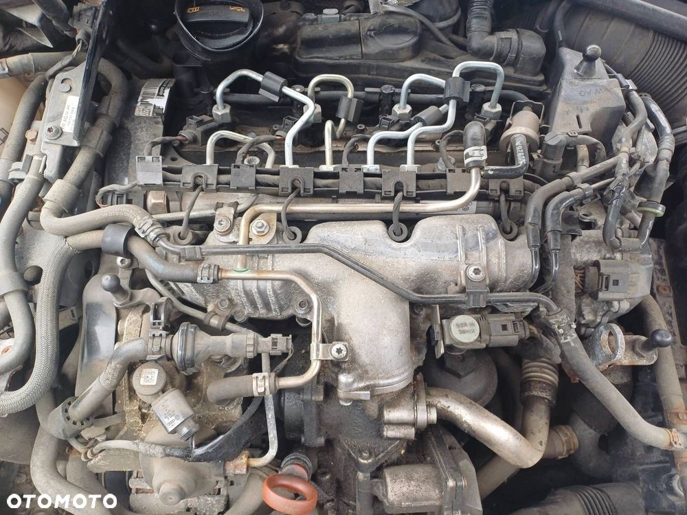 SILNIK DIESEL + UKŁAD WTRYSKOWY + TURBINA VOLKSWAGEN GOLF VI CBDC 2.0 TDI - 16