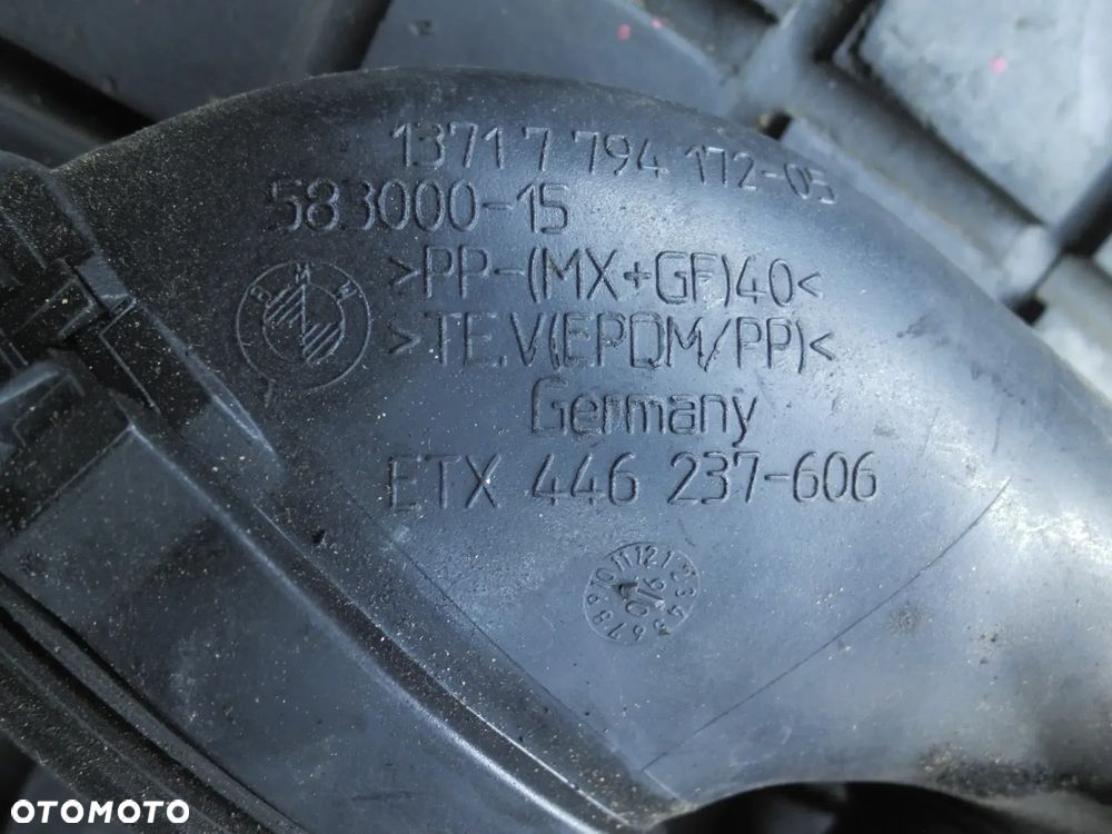 PRZEWÓD POWIETRZA BMW E91 E60 E65 3.0D 7794172 - 2