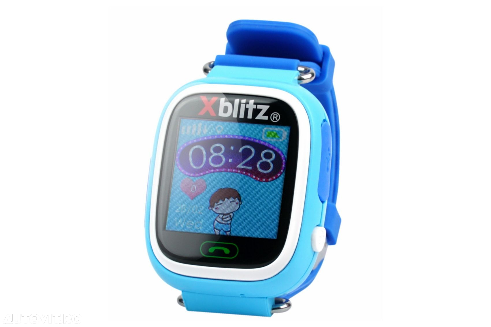 Ceas Smartwatch Xblitz Love Me Pentru copii, Albastru - 2