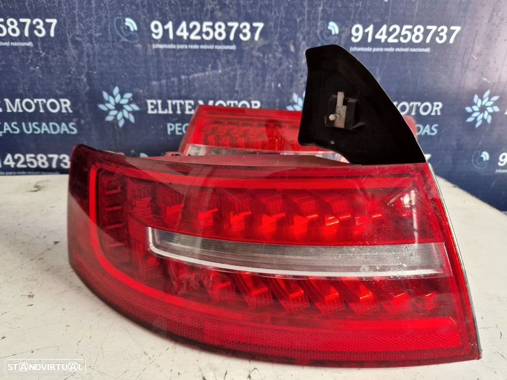 Farolins usados AUDI A6 C6 FACELIFT LED SEDAN CARRO farolim - 2