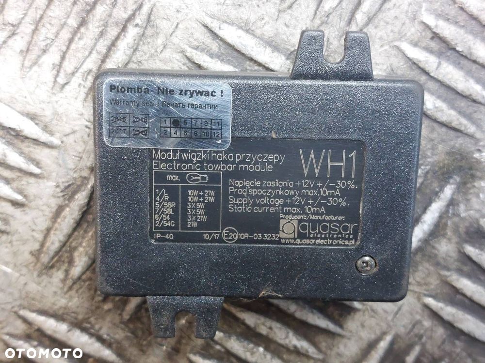 HAK HOLOWNICZY + TABLICZA + WIĄZKA + MODUŁ HAKA PASSAT B6 KOMBI - 7