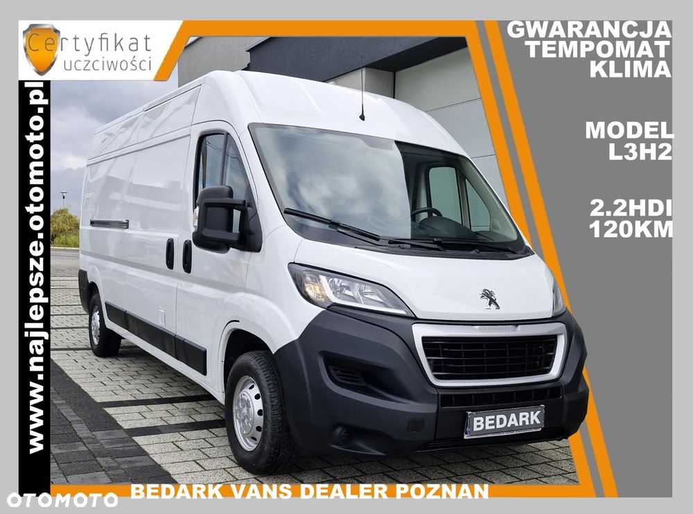 Peugeot BOXER, L3H2, 2019 XII, Tempomat, klima, czujniki - 2