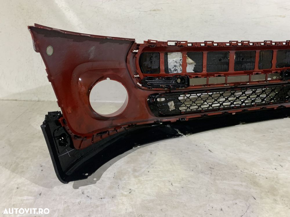 Bara fata Mini Cooper F56, 2014, 2015, 2016, 2017, 2018, 2019, 2020, cod origine OE 7317969, cu gauri pentru senzori de parcare (4). - 11