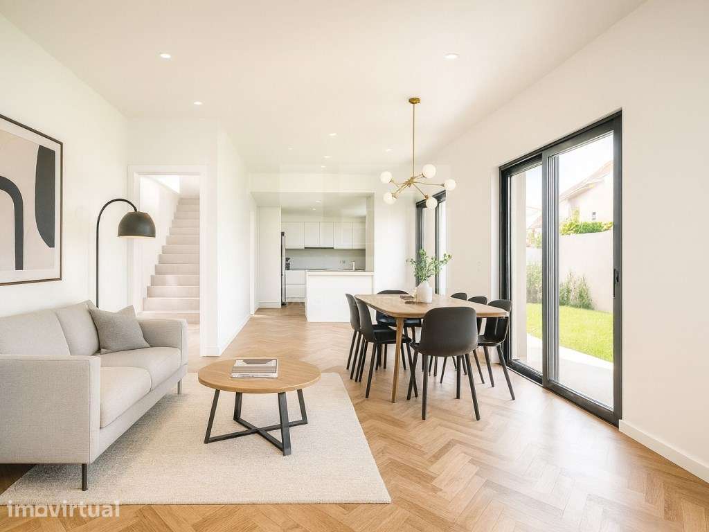 Moradia T4 Nova em Bicesse, Cascais: Piscina, Garagem e Luxo. - Grande imagem: 3/39