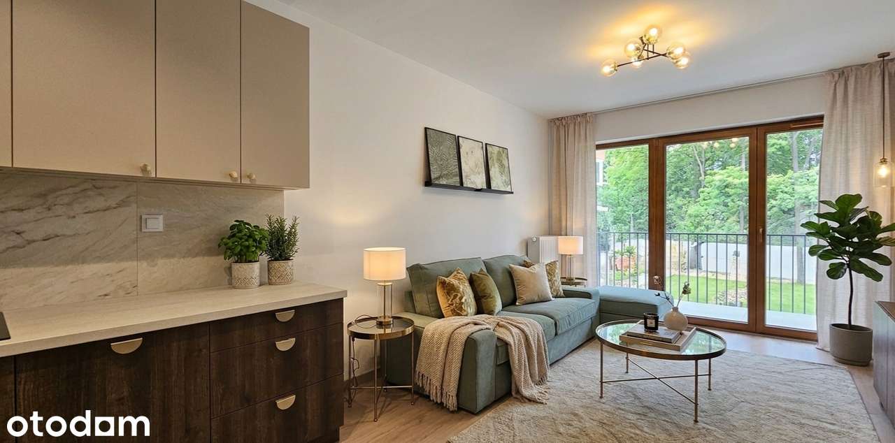 Stylowe, 3 pokoje z widokiem na zieleń | Garaż | Schowek – 58 m²