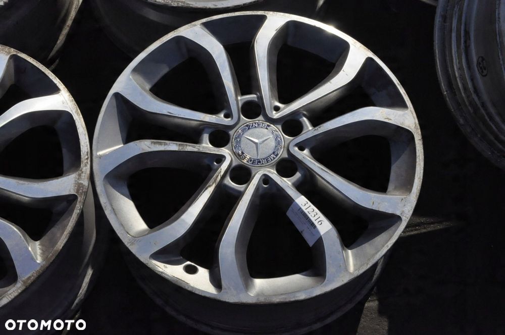 MERCEDESW 212 W205 W204  FELGI ALUMINIOWE R17 7J 5X112 ET48.5 A2054010200 - 3