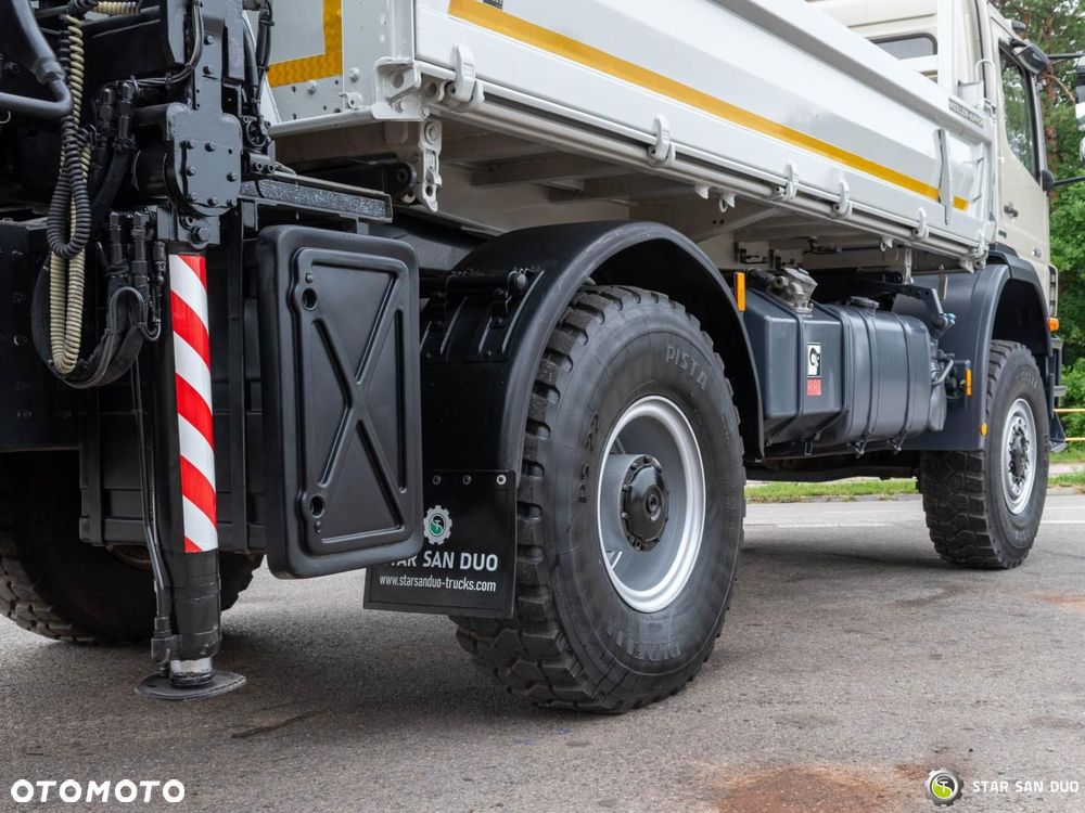 Mercedes-Benz AXOR 1833 4x4 HIAB 166 HDS Żuraw Wywrotka Chwytak - 26