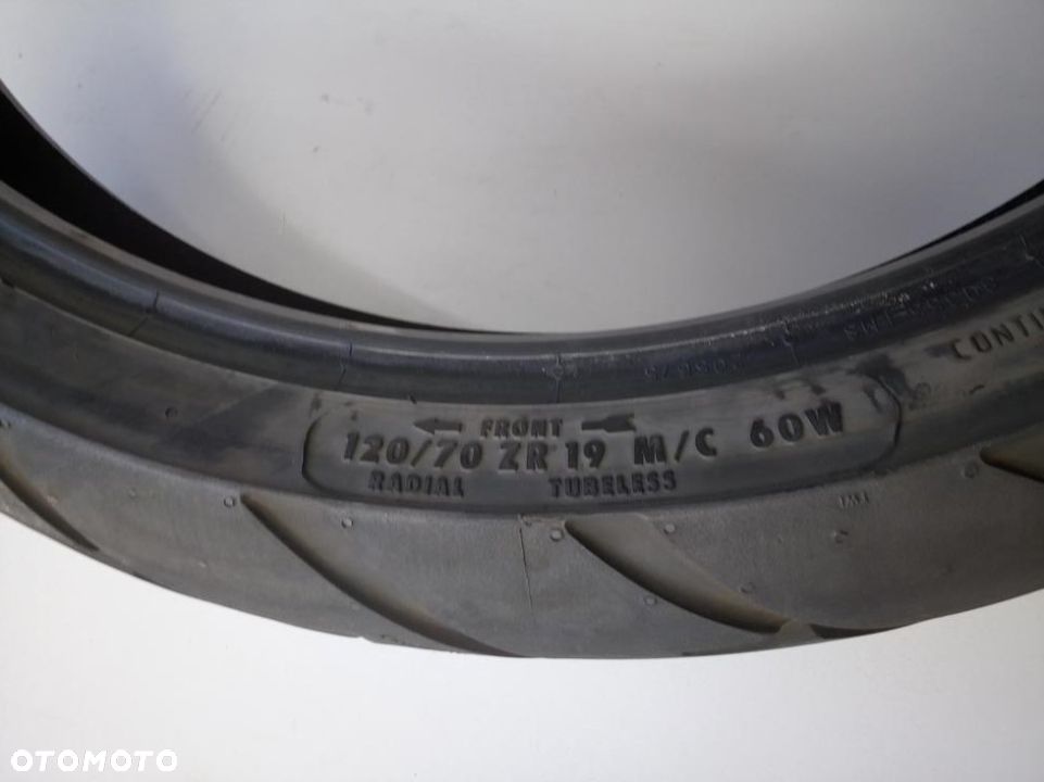 OPONA MOTOR 120/70/19 CONTINENTAL 4mm (A6816) - 5