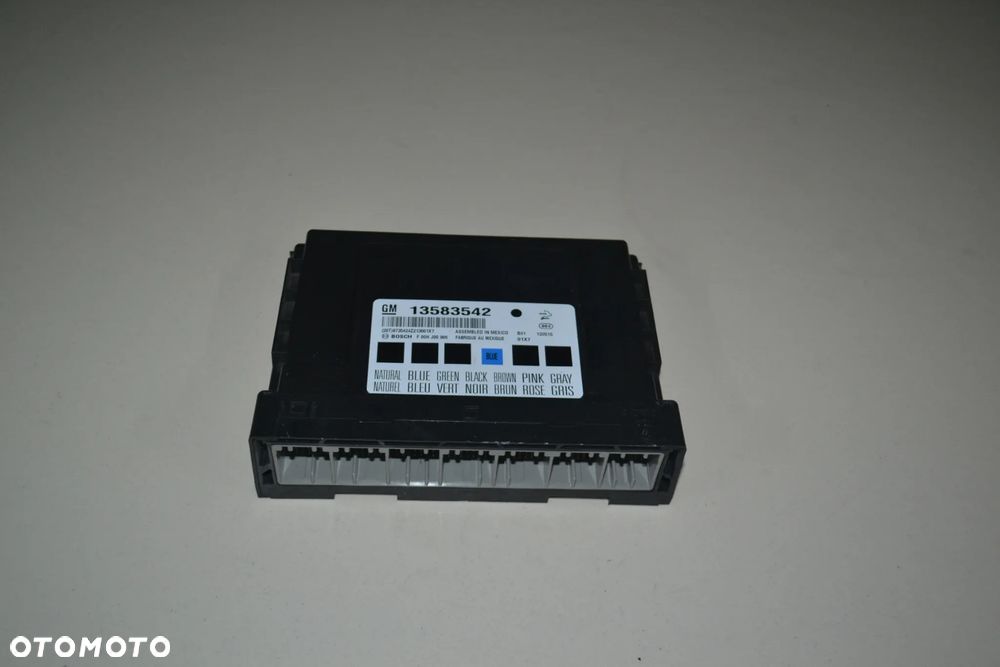 OPEL MODUŁ STEROWNIK KOMFORTU 13583542 - 1