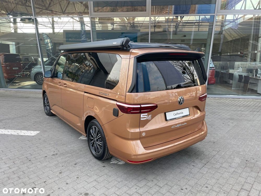 Volkswagen california Nowa California Coast silnik: 2,0 l TDI SCR 150 KM / skrzynia biegów: 7-biegowa DSG rozstaw osi: 3124 mm - 5