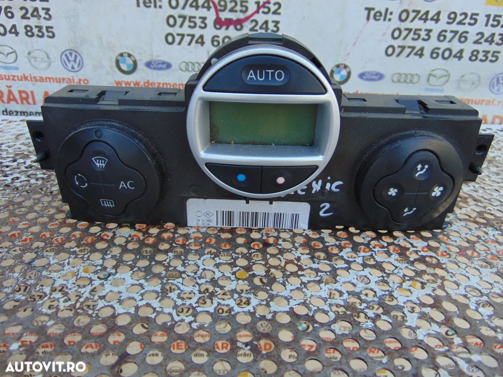 Climatronic Renault scenic 2 an 2003-2011 comenzi clima scenic 2 - 2