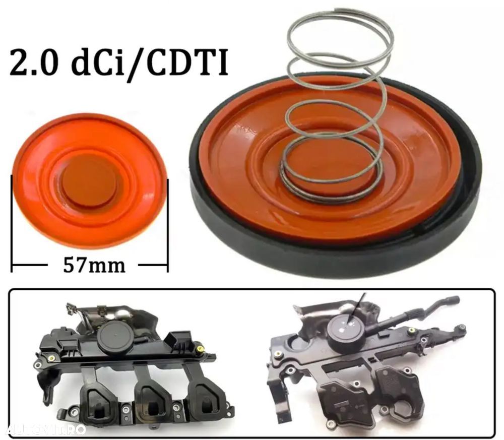Valva Supapa PCV Membrana Capac Nissan Renault Opel Motoare 2.0 Diesel - 1