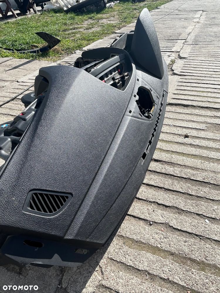 BMW F20 F21 F22 F23 DESKA ROZDZIELACZA KOKPIT KONSOLA AIRBAG NAPINACZE ORYGINAŁ KOMPLET - 3