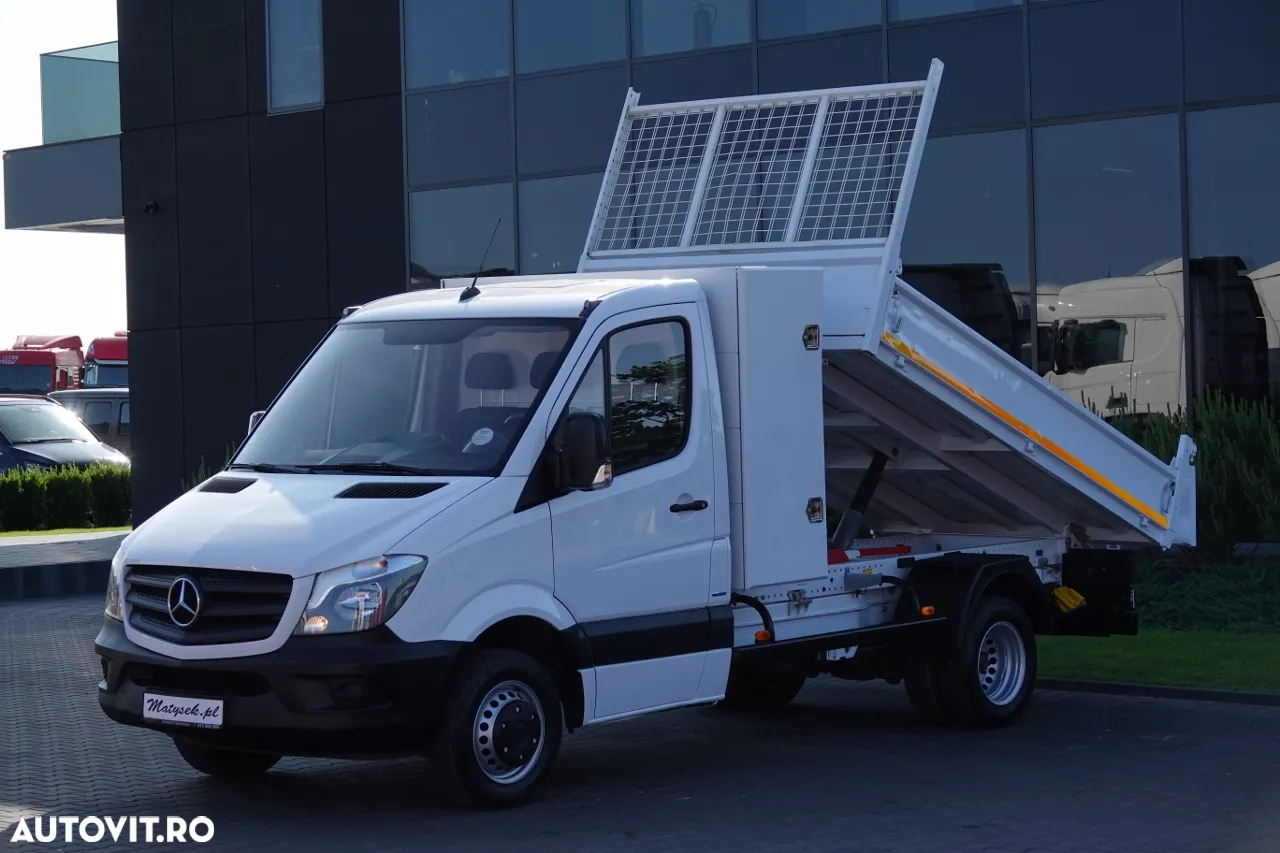 Mercedes-Benz SPRINTER / TIPPER - 3M / TWIN / MANUAL / 2016 R / IMPORTAT - 2