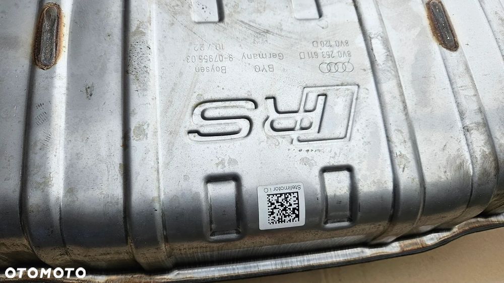 AUDI RS3 8V0 TŁUMIK KOŃCOWY 8V0253611D  8V0253611 D kompletny - 12