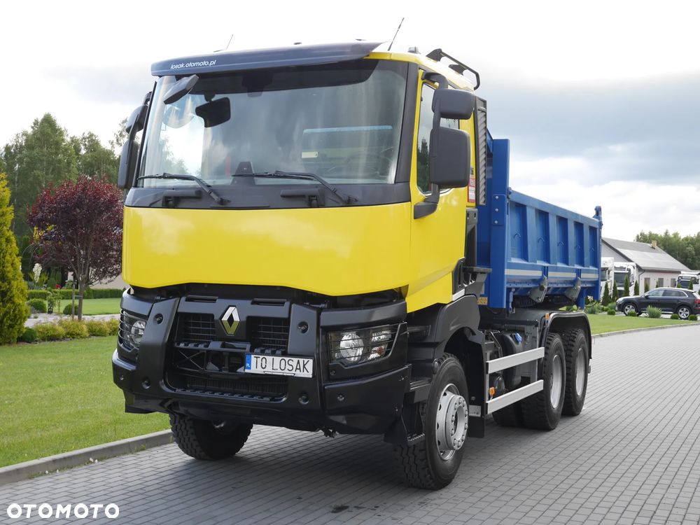 Renault KERAX K 460 30 TYŚ.KM JAK NOWY,3-STRONNA/ 6X4/HYDRO BURTA - 4