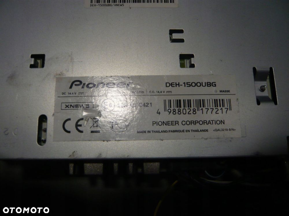 radio cd deh-1500ubg pioneer - 2