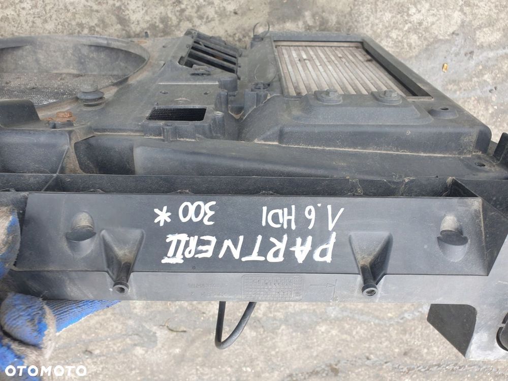 KOMPLET CHŁODNIC PEUGEOT PARTNER II 1.6 HDI - 8