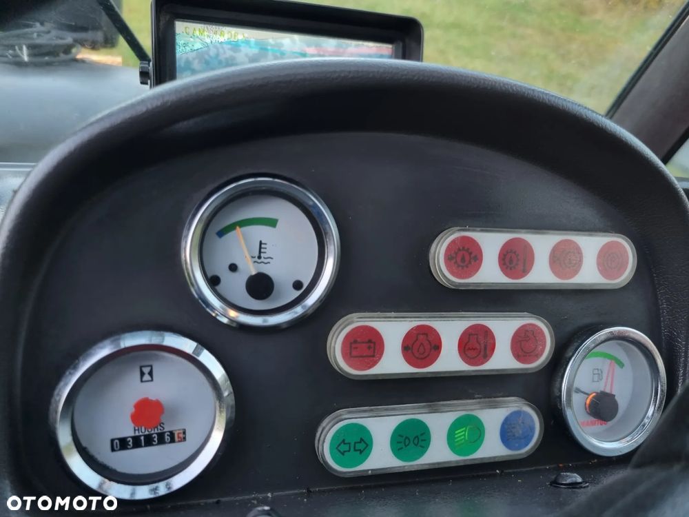 Manitou 523 MonoUltra Ładowarka teleskopowa 5m 2,3 tony Posuw wideł Hydr. łyżka Klima 2x kamera PERKINS z Komuny Norweskiej! Jak Nowa 3136 mtg Zero luzów wycieków SERWISY DEKRA - 25