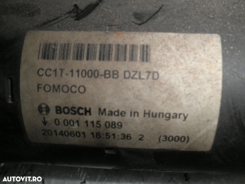 Electromotor Ford Transit 2.2 TDCI Euro 5 CC1T-11000-BB 0001115089 CC1T-11000-AB CC1T11000AB - 5
