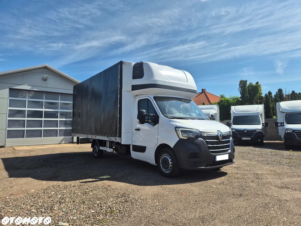 Renault MASTER FIRANA PLANDEKA 12EP 2.3 165KM SERWIS ASO BEZWYPADKOWY ZADBANY 2022 PODUSZKI FV23% REG. WYSOKOŚCI LED - 6