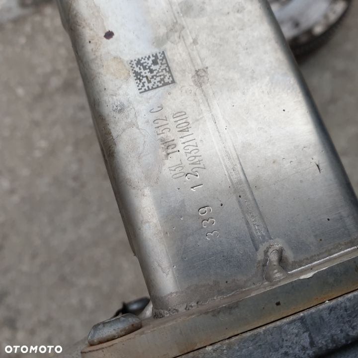 AUDI SEAT SKODA VW PASSAT CC 2.0 TDI ZAWOR EGR CHLODNICA SPALIN 03L131512C - 2