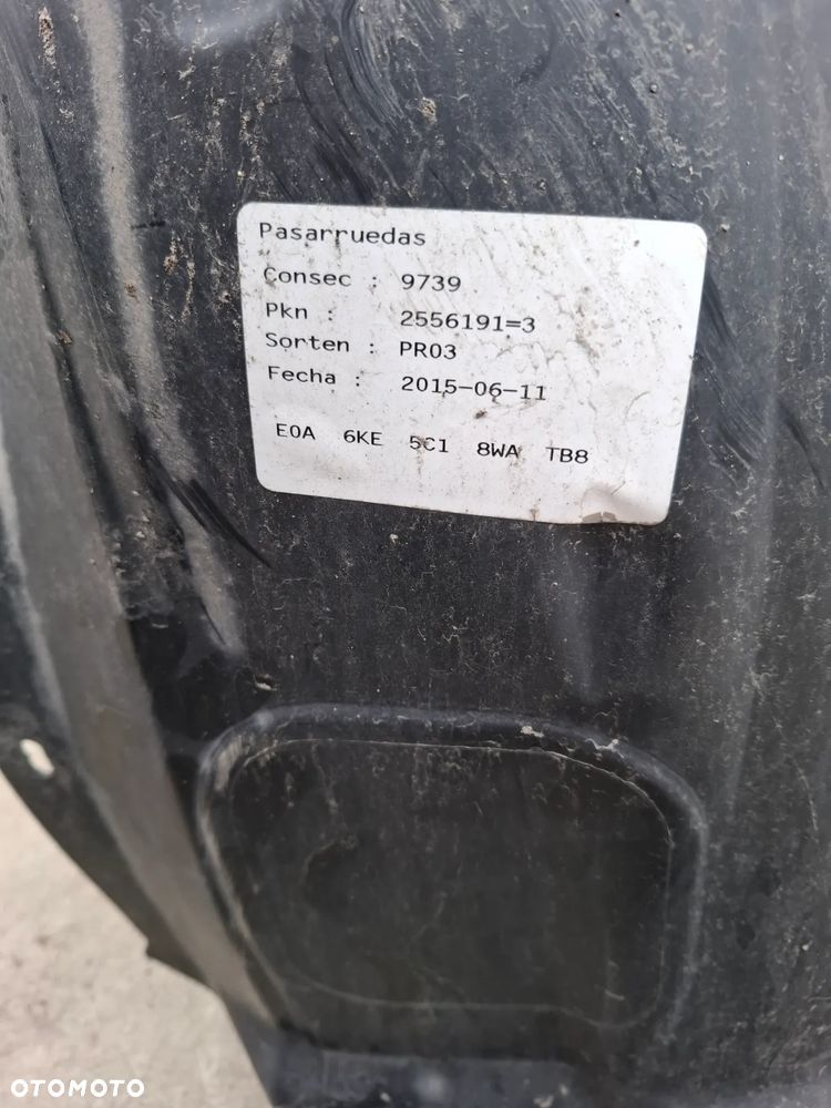 Nadkole Prawy Przód Przednie VW Jetta 5C6805912L 5C6805912M - 8