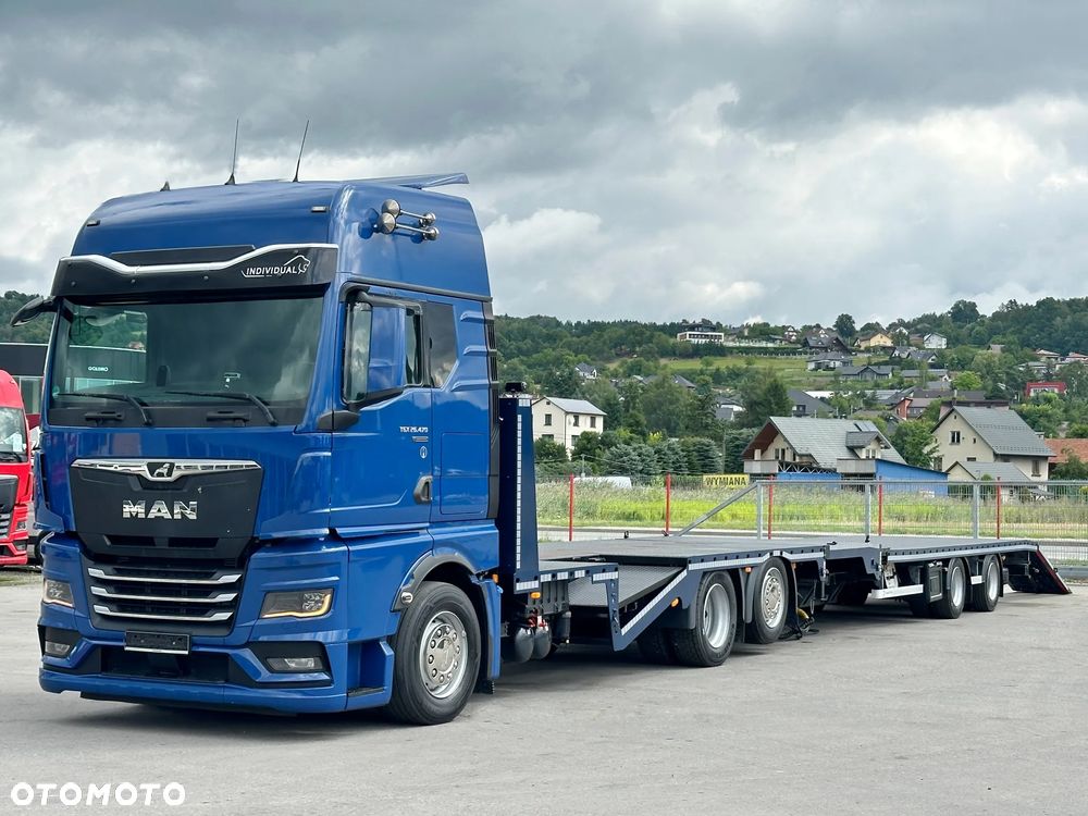 MAN TGX 26.470 * LAWETA 6,60 m + PRZYCZEPA * 6x2 * STAN BDB - 2