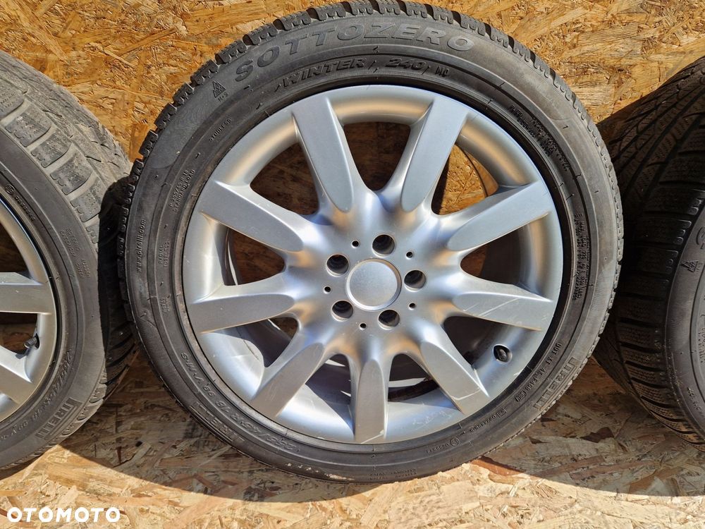 MB A2214011902 FELGI ALUMINIOWE 18' OPONY  PIRELLI ET43 8,5JX18 5X112 5,5MM - 4