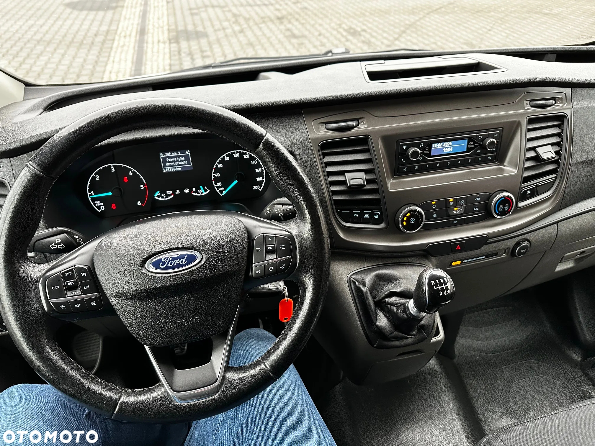 Ford Transit Custom L2 Brygadówka Doka 6-miejsc Salon PL, Jeden Właściciel - 12