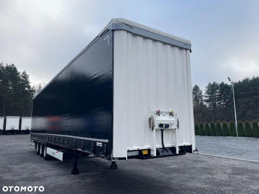 Krone Firana Mega, Oś podnoszona, Dach podnoszony - 2