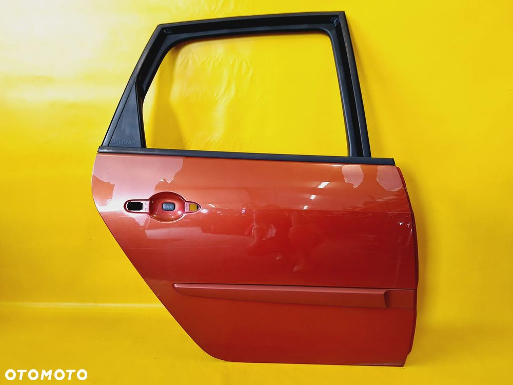 DRZWI PRAWY TYŁ PRAWE TYLNE RENAULT SCENIC II LAK: TE876 NR1807 - 2