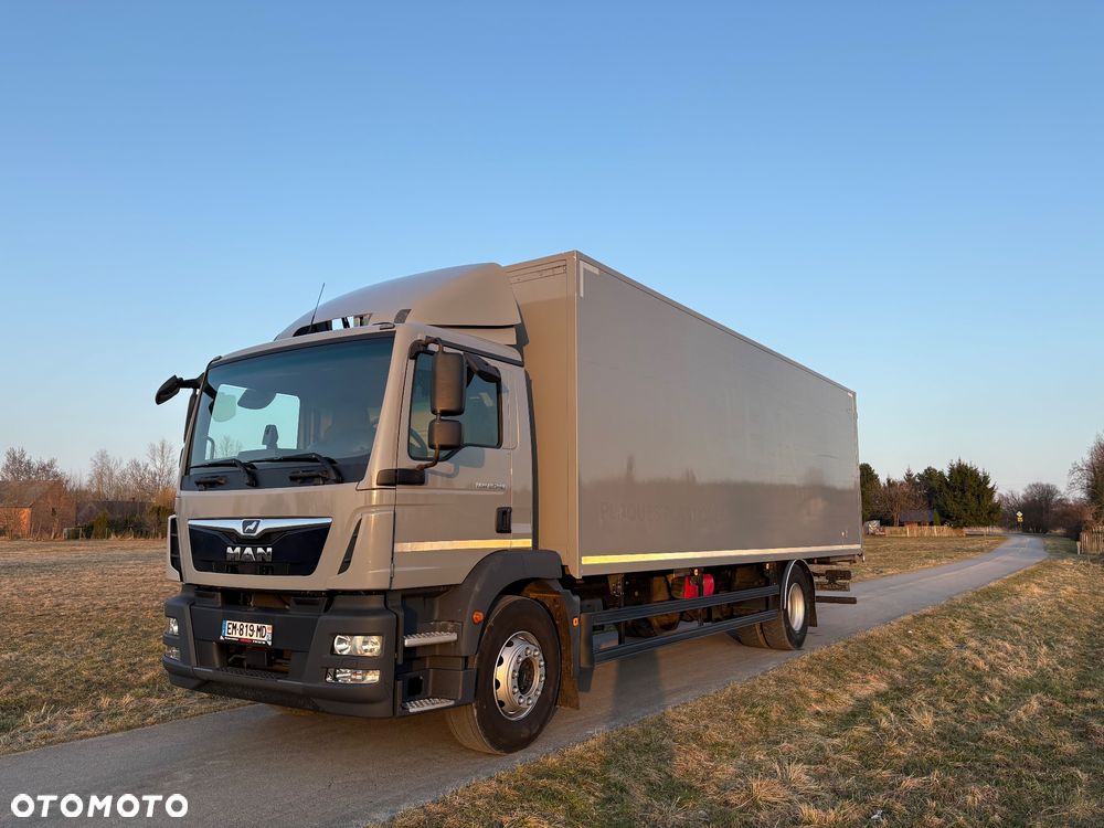 MAN TGM 18.290/EURO 6/FIRANKA+KONTENER/WINDA/SUPER STAN - 1