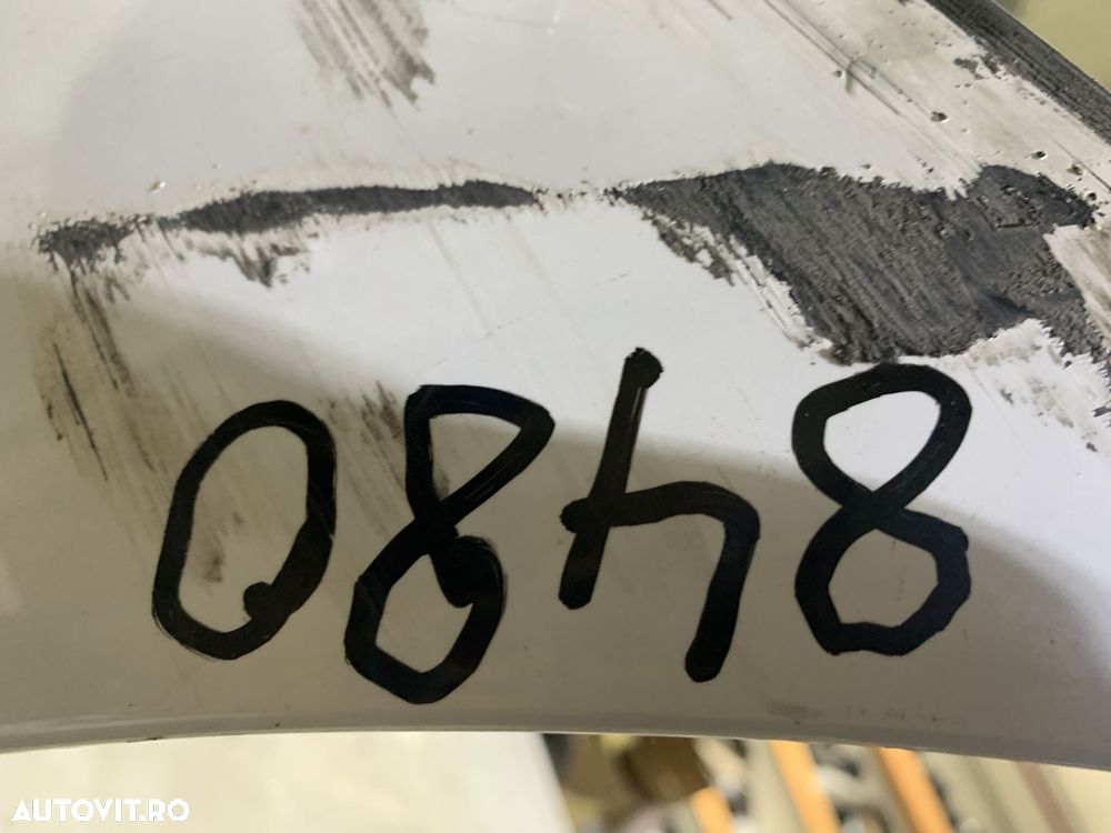 Bara fata Audi A3, S-Line, 2019, 2020, 2021, 2022, 2023, 2024, cod origine OE 8Y0807437F, cu gauri pentru spalatori faruri. - 10